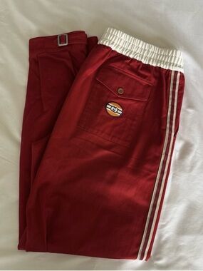 New Gucci dark red pants, size 50 IT or Large US